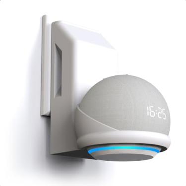 Imagem de Suporte De Tomada Stand Amazon Alexa Echo Dot 4 Parede