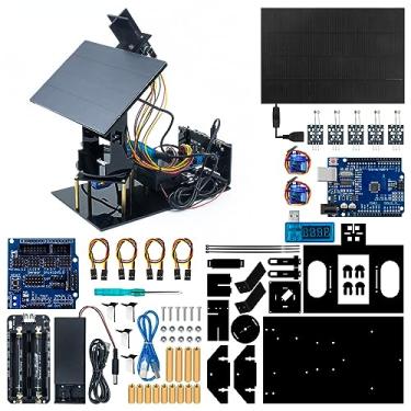 Imagem de LAFVIN Solar Tracking Starter Kit Project DIY Smart Tracker System STEM Programming Code with Tutorial Compatible with Arduino IDE