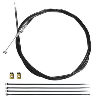 Imagem de HOOUP Cabo de acelerador reto de 1900 mm para 90cc 110cc 125cc Kandi GKA GKA2 Go Kart Black Widow Go Cart Yerf Dog Mini Bike Gas Scooter Dirt Bike Buggy