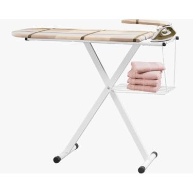 Imagem de TÁBUA PASSAR ROUPA PASSADEIRA GRANDE EXTRA FORTE COM BRAÇO LUXO