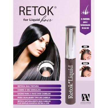 Imagem de Retok liquido castanho escuro