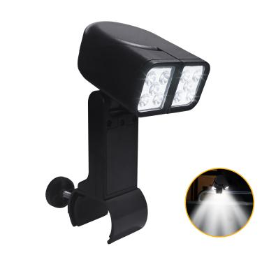 Imagem de Luz para churrasqueira, interruptor de toque com 10 luzes LED super brilhantes, que podem ser giradas em vários ângulos, à prova d'água e resistente ao calor para leitura/acampamento/churrasqueira