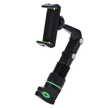 Imagem de Suporte para Telefone de Guitarra, Braçadeira Ajustável Multiângulo Com Palhetas e Pano, Adequado para Instrumentos, Suportes de Música, Mesas, Leitura de Partituras Musicais,