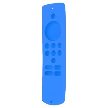 Imagem de Capa de Controle Remoto de Silicone Macio Antiderrapante à Prova de Choque Manga Remota Protetora Com Cordão para Fire TV Stick Lite Adequado para 2021 Fire TV Stick Lite TV