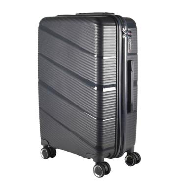 Imagem de Mala Média 23KG Polipropileno Iquebravél Giratória Dubai (Grafite Dubai)