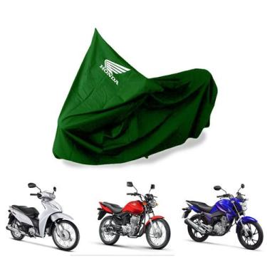 Imagem de Capa Protetora Impermeável Para Moto Honda - SPTS, Verde,  M