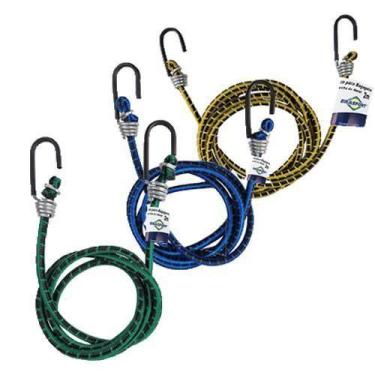 Imagem de Elástico Extensor Moto Bagageiro Garupa Gancho 1,5 Mts-100Un - MOR