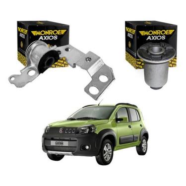 Imagem de Par Bucha Bandeja Direita Uno Way 1.0 1.4 2011 A 2016 - Axios