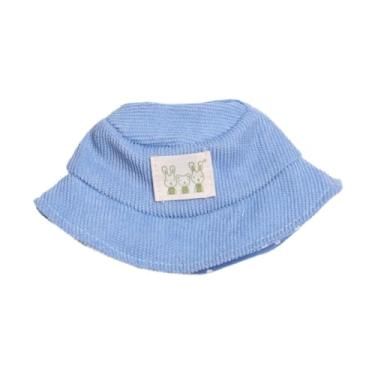 Imagem de EHJRE Acessório de Chapéu para Boneca de Pato de Pelúcia de 15cm, Presente para Aniversários, Azul