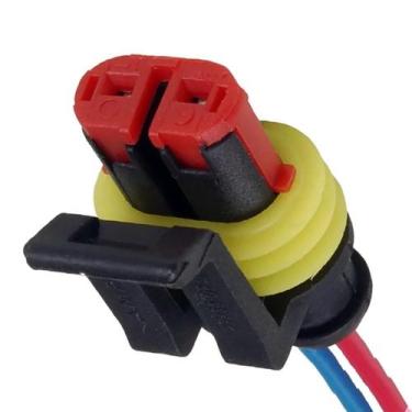 Imagem de Chicote Conector 2 Vias Bobina De Ignição Uno Palio Até 2000 - RAINHA 