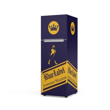 Imagem de Adesivo Decorativo Geladeira Envelopamento Premium - Belo Papel de Par