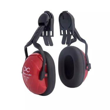 Imagem de Abafador Auditivo Concha CA39477 Vermelho 14DB A-CP STEELFLEX