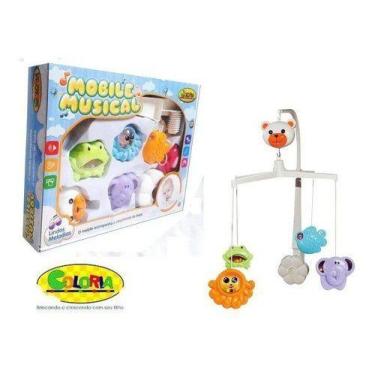 Imagem de Móbile Giratório Brinquedo Para Berço Bebê - anjo da mamãe