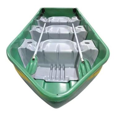 Imagem de Barco Plástico 3 Lugares Com 2 Remos - Rodoplast