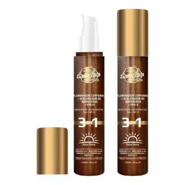Imagem de Parafina Bronze Solar Shine 3 em 1 FPS 15 Bronzeia e Ilumina