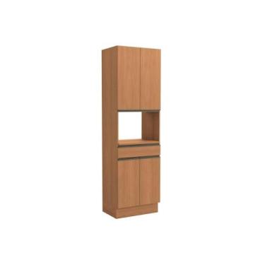 Imagem de Torre Quente de Cozinha Maxxi G751 c/ 4 Portas 1 Gaveta e 1 Nicho p/ F