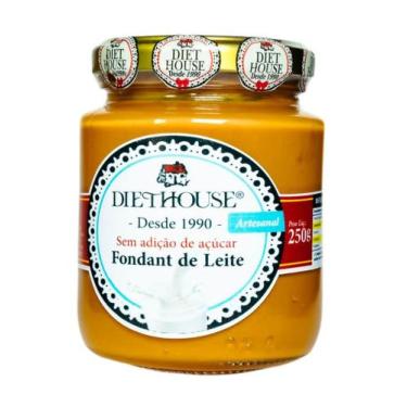 Imagem de Doce Fondant de Leite Tradicional Diet 250g - Diet House