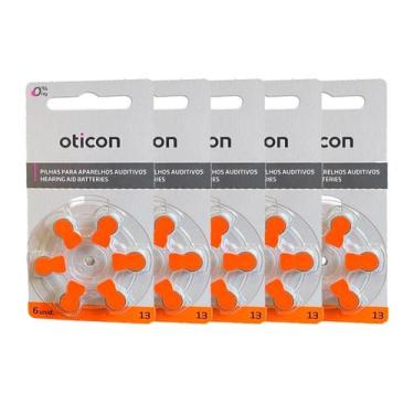 Imagem de 30 Pilha Baterias Aparelho Auditivo A13 PR48 Oticon