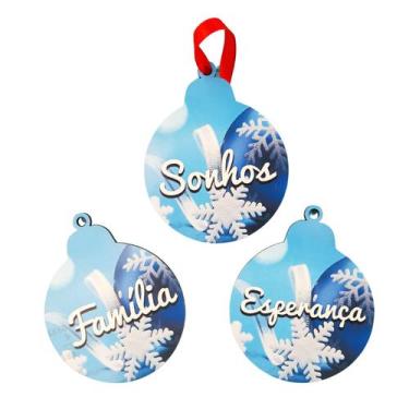 Imagem de Kit Bolinhas de MDF personalizadas formatos exclusivos e palavras - Co