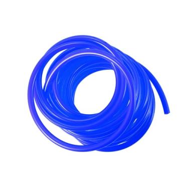 Imagem de Partuto Tubo de 0,31" x 236" 8 mm x 6 m Carburador Linha de Ventilação de Combustível Linha Universal de Gasolina Tubo de Mangueira para ATV Dirt Bike Go Kart Ciclomotor Bolso Bicicleta Azul
