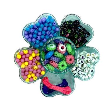 Imagem de Kit Miçangas Monta Pulseiras Biju Collection Pocket Candy - Dm Toys, V