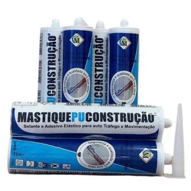 Imagem de Mastique PU Construção Original (kit C/  6 Tubos) - Mastique Ltda., Br
