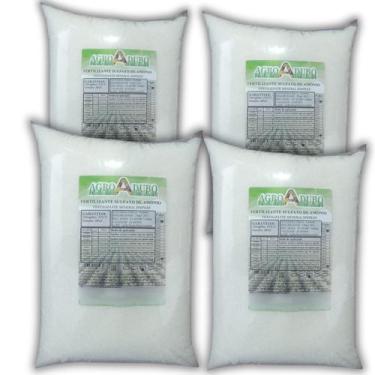 Imagem de Fertilizante Sulfato De Amônio 20 Kg Adubo 100% Soluvel - AGROADUBO