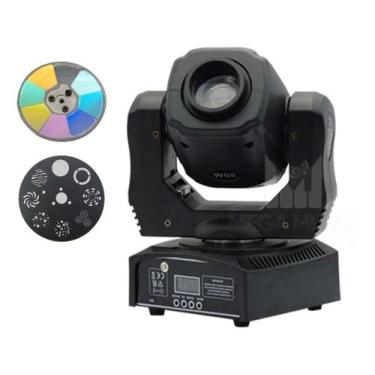 Imagem de Moving Head Spot Led Osram 60w 8 Cores + 8 Desenhos Dmx Dj - Showtec, 