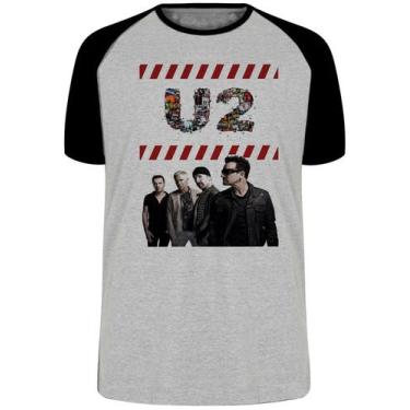 Imagem de Camiseta U2 Banda  Blusa Plus Size extra grande adulto ou infantil - E