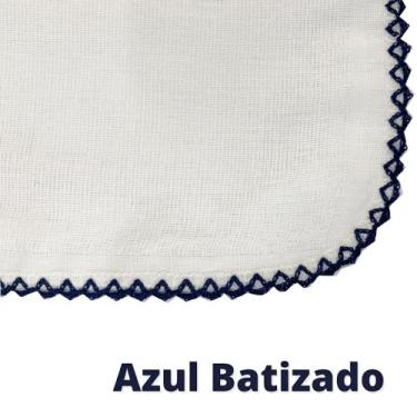 Imagem de Fralda de Ombro 70x70 cm Marca Cremer  Pinte e Borde com faixa de 15cm