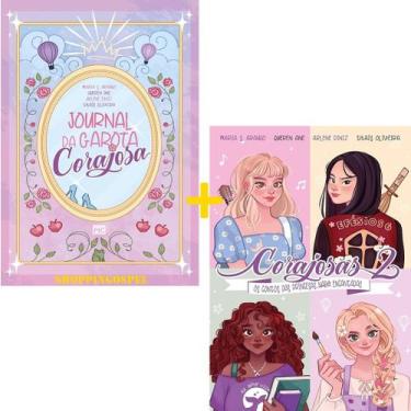 Imagem de Journal da Garota Corajosa + Livro Corajosas 2 - Mundo Cristão