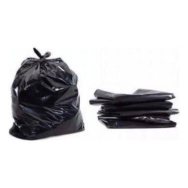 Imagem de Saco De Lixo Reforçado Preto 30 Litros C/ 600 Unidades - HIGIPACK
