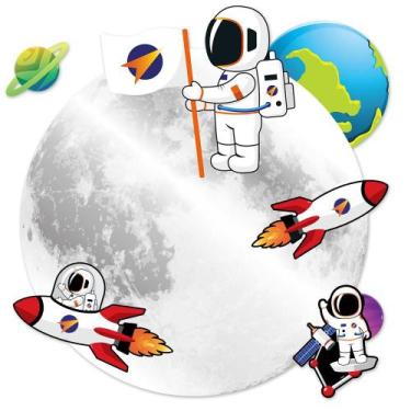 Imagem de Kit Decorativo Espacial 01 Unidade - Regina -