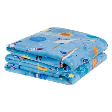 Imagem de Manta Infantil Solteiro Cobertor 1,50 x 2,20 Bouti Kids Macio - Bia En
