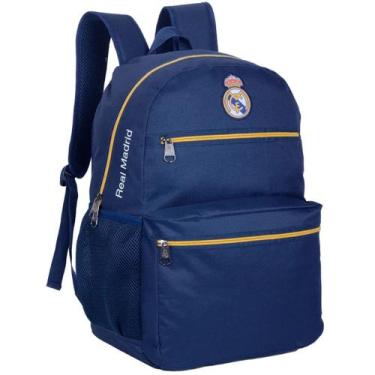 Imagem de Mochila de Costas Esportiva Real Madrid Azul Marinho Xeryus - Xeryus I