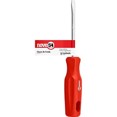 Imagem de Nove54, Chave De Fenda 3/16" X 6", Aço Carbono.