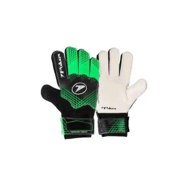 Imagem de Luva Futebol de Campo Training Focus - Poker, Preto, Verde, 08