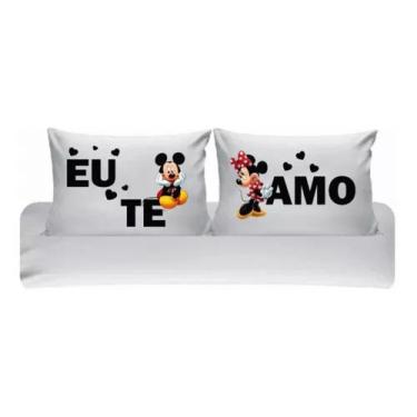 Imagem de Fronhas Personalizadas Casal Namorados Mickey - Doces.Recordações