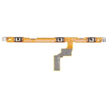 Imagem de BESJMYT Botão Liga/Desliga e Botão de Volume Cabo Flex Substituição para Samsung Galaxy A20 Cabo Flexível Liga/Desliga Botão de Controle Conector Peças de Reparo para SM-A205U SM-A205U1