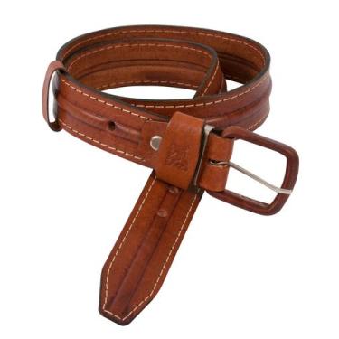 Imagem de Cinto plus size couro masculino - 120 / 130 / 140 / 150 / 160 / 170 / 