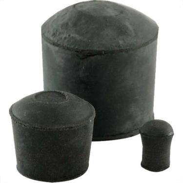 Imagem de Ponteira Preta de Borracha Para Cadeira F 7/8 C/20 - FORSAN