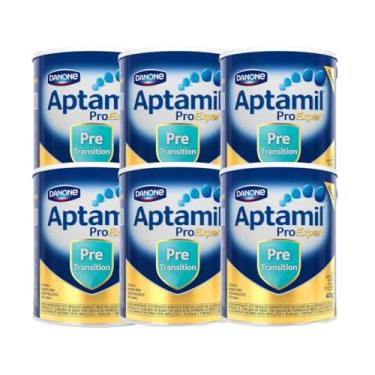 Imagem de Fórmula Infantil Aptamil Pre Transition 400g - Kit 6 latas