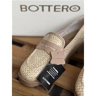 Imagem de Sapato tramado/couro atanado napoli palha/brown sugar 16 - bottero, 34