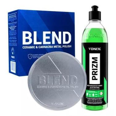 Imagem de Blend metal polish vonixx + prizm limpador de chuva acida cor aluminio