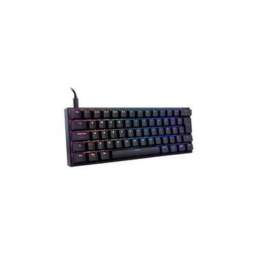 Imagem de Teclado Mecânico Gamer Husky Blizzard, 60%, RGB, Switch Gateron Brown, ABNT2, Preto - HTG001PTMA
