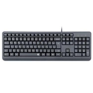 Imagem de Teclado Office Redragon Membrana, Full Size, ABNT2, Preto - BK-7092 PT