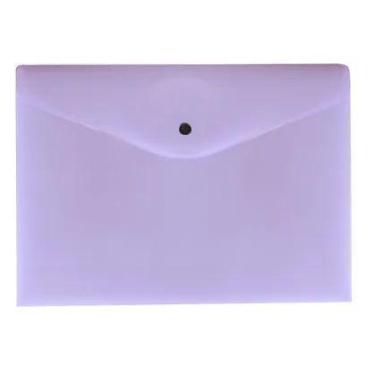 Imagem de Pasta C/ Botão Horizontal Envelope A4 Tons Pastel Dello,  LILÁS