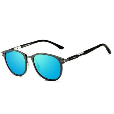 Imagem de Óculos de Sol Polarizado Alumínio Uv400 Masculino Esportivo Moda Casua