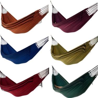 Imagem de Rede De Descanso Dormir Casal Reforçada Grande Jeans - Itens Casa Têxt