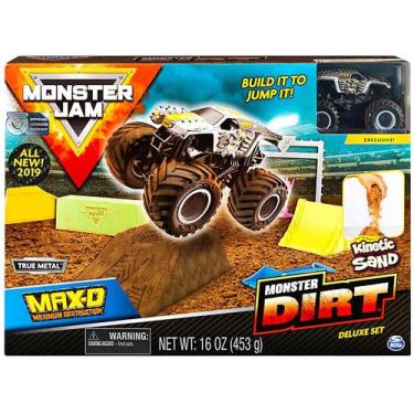 Imagem de Carrinho Monster Jam com Massa Areia e Acessérios - Sunny Brinquedos